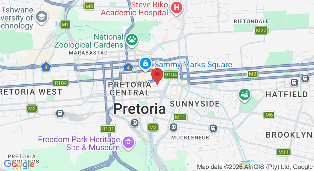 374 Francis Baard St, Pretoria Central, Pretoria, 0002, South Africa