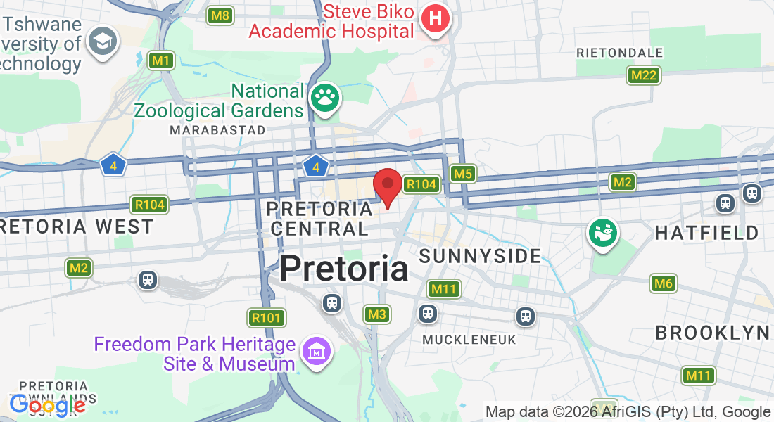 374 Francis Baard St, Pretoria Central, Pretoria, 0002, South Africa