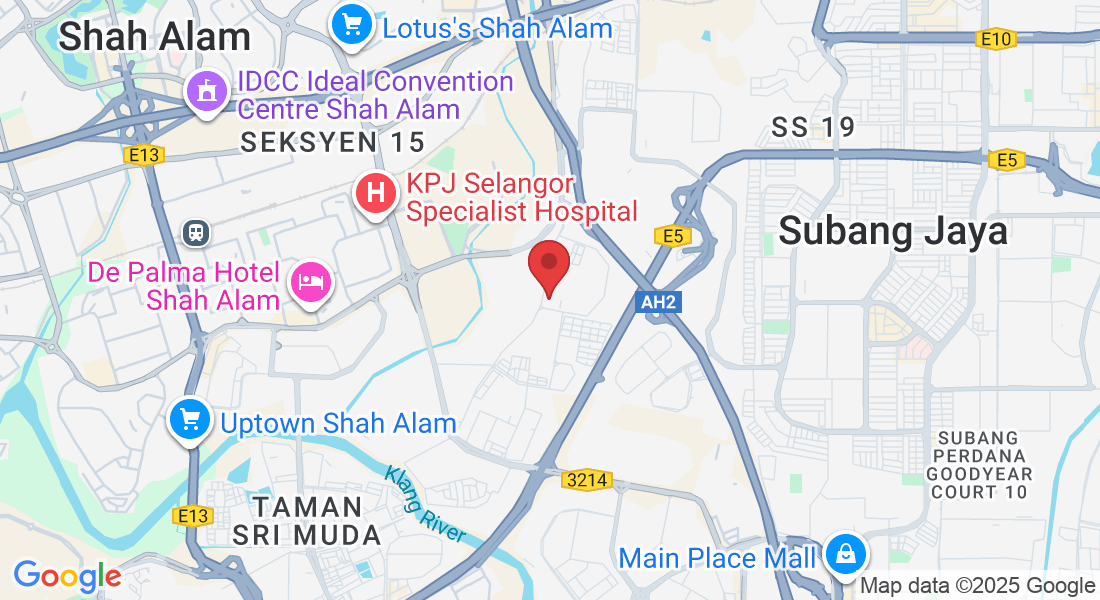 2A, Jalan Pinggiran USJ 1/8, Taman Pinggiran Usj, 47600 Subang Jaya, Selangor, Malaysia