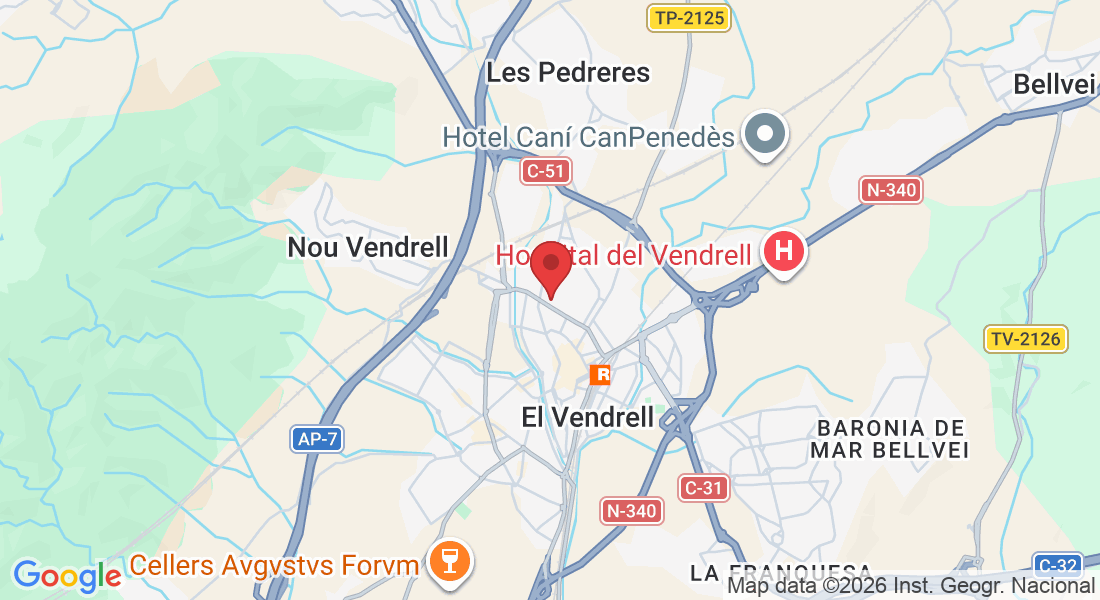 Carrer Mossèn Jaume Urgell, 3, 43700 El Vendrell, Tarragona, España