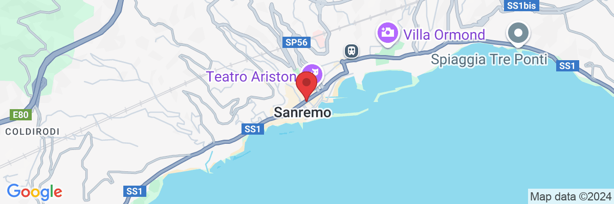 Via Roma, 78, 18038 Sanremo IM, Italia