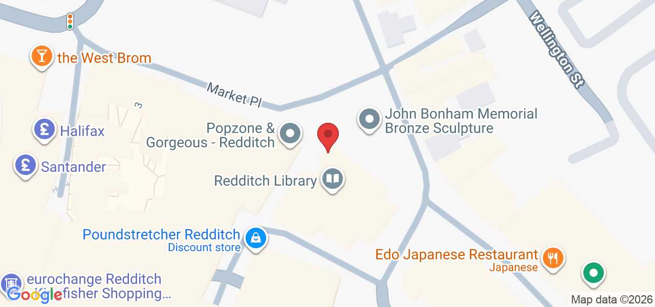 21 Market Pl, Redditch B97 8AR, UK