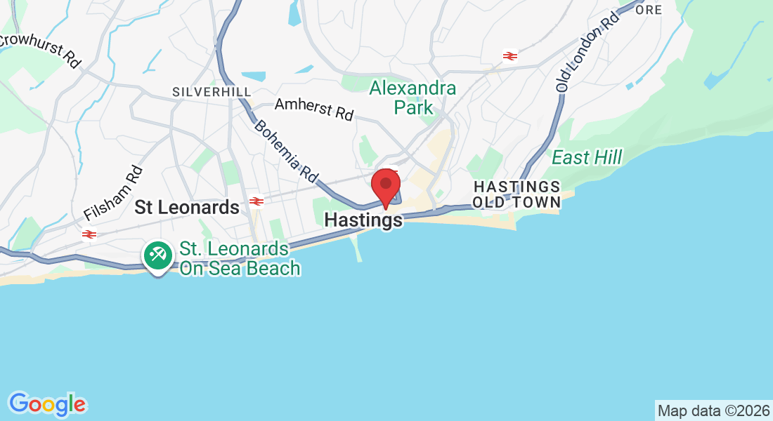 24B Claremont, Hastings TN34 1HA, UK