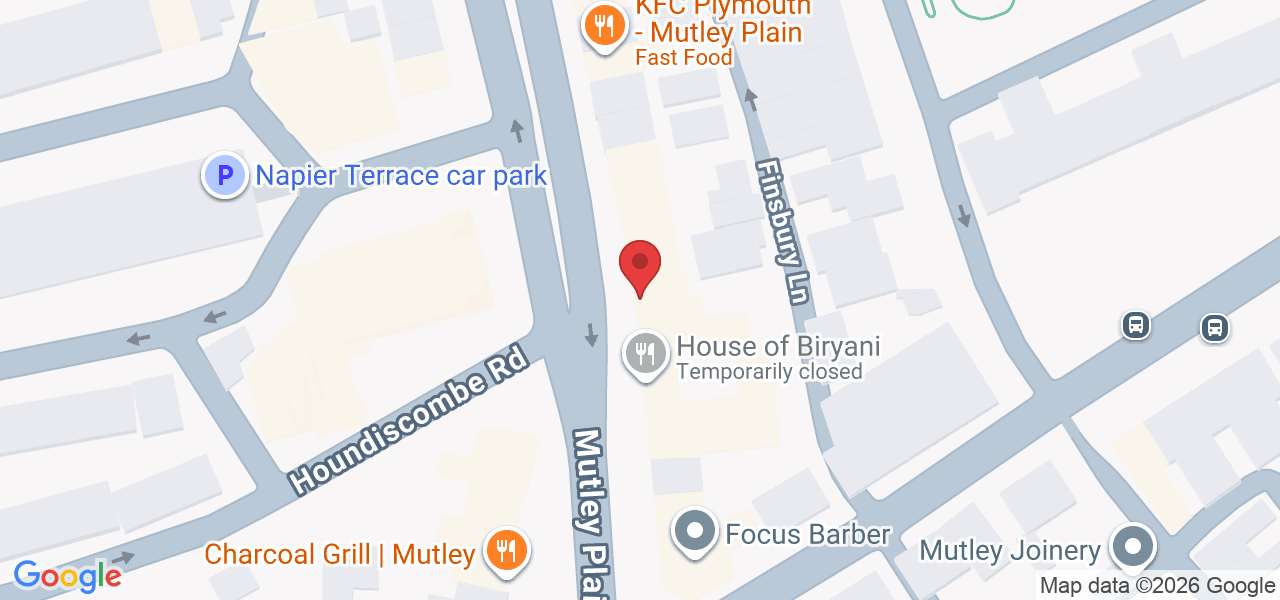 Barbers, 17 Mutley Plain, Mutley, Plymouth PL4 6JG, UK