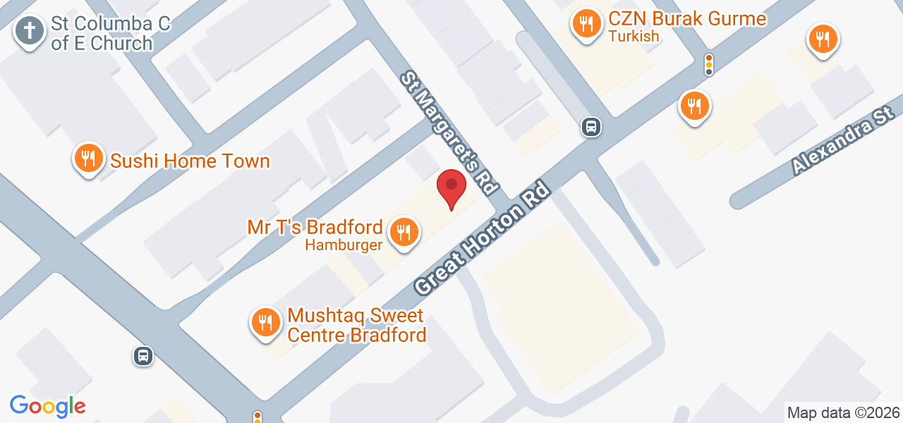 352 Great Horton Rd, Bradford BD7 1QJ, UK