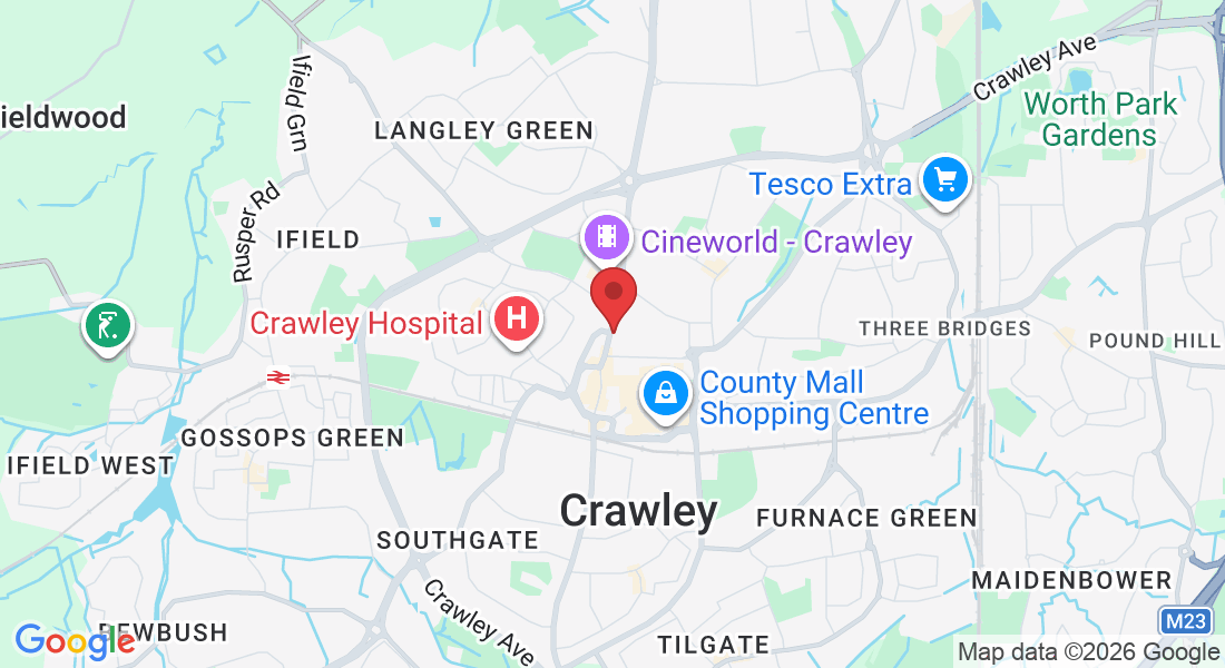 117-119 High St, Crawley RH10 1DD, UK