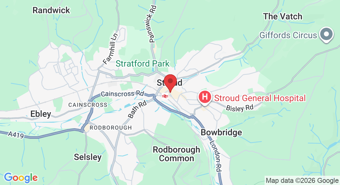 8A George St, Stroud GL5 3DX, UK