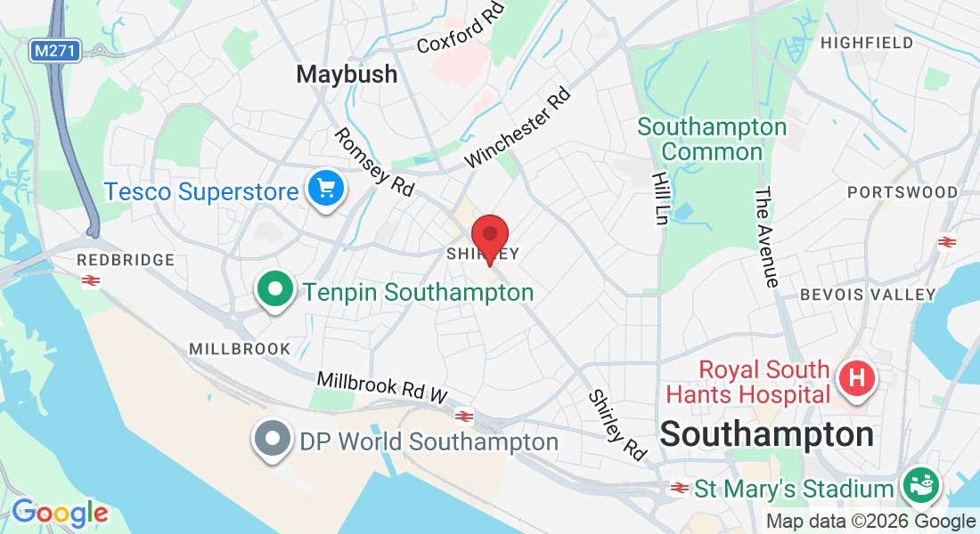 3A Shirley High St, Shirley, Southampton SO15 3LQ, UK
