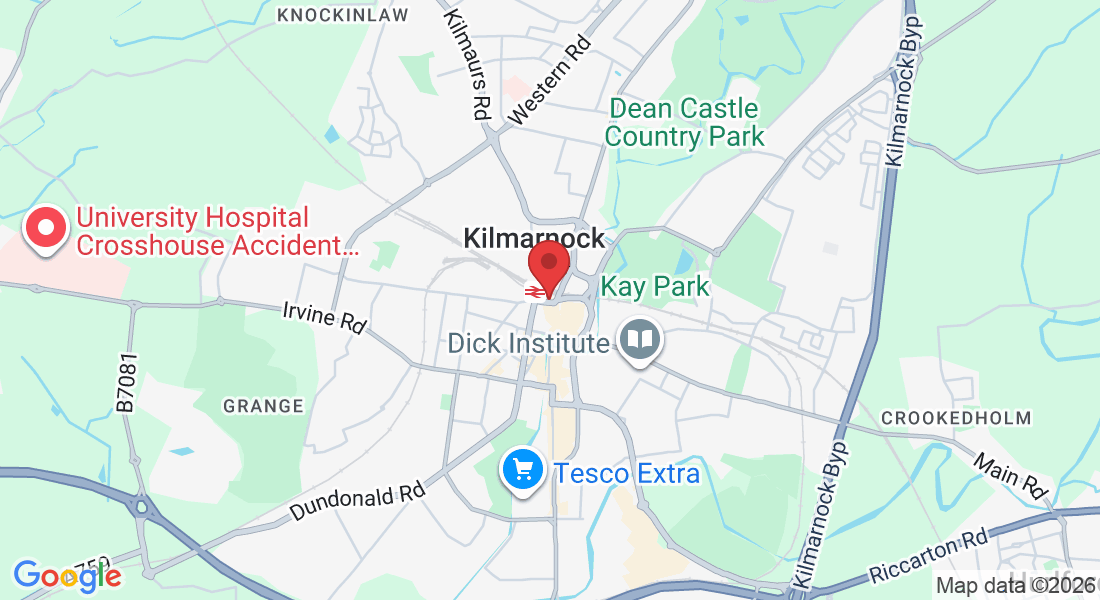 13-15 W George St, Kilmarnock KA1 1DH, UK