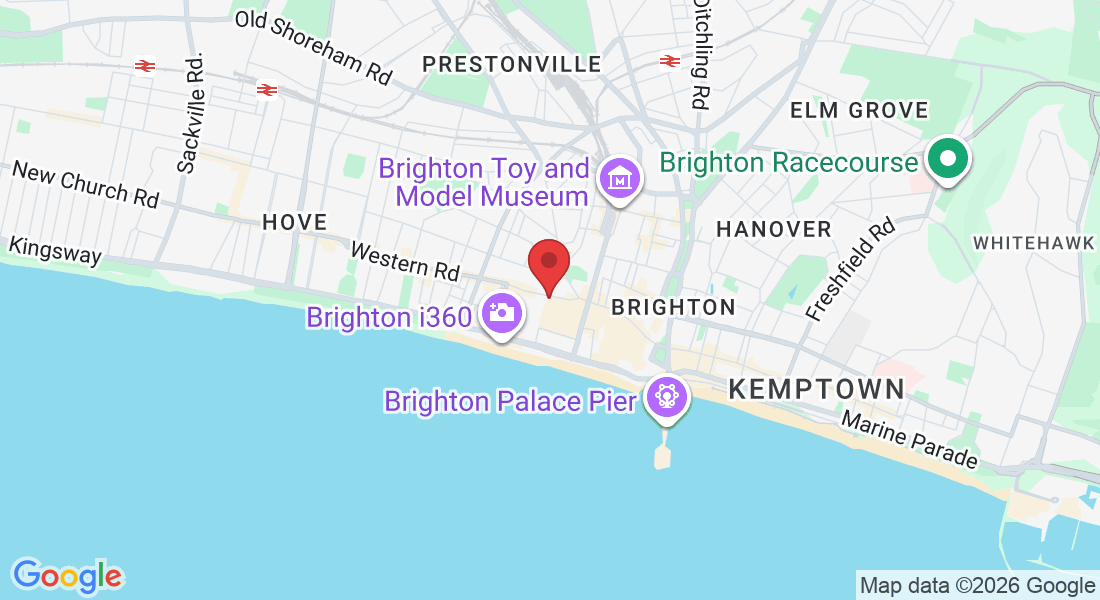 34 Western Rd, Brighton and Hove, Brighton BN1 2EB, UK
