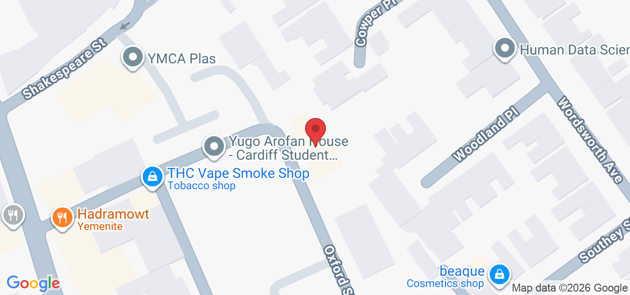 25 Oxford St, Cardiff CF24 3DT, UK