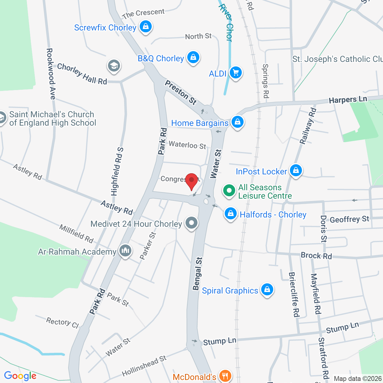 77 Water St, Chorley PR7 1EX, UK