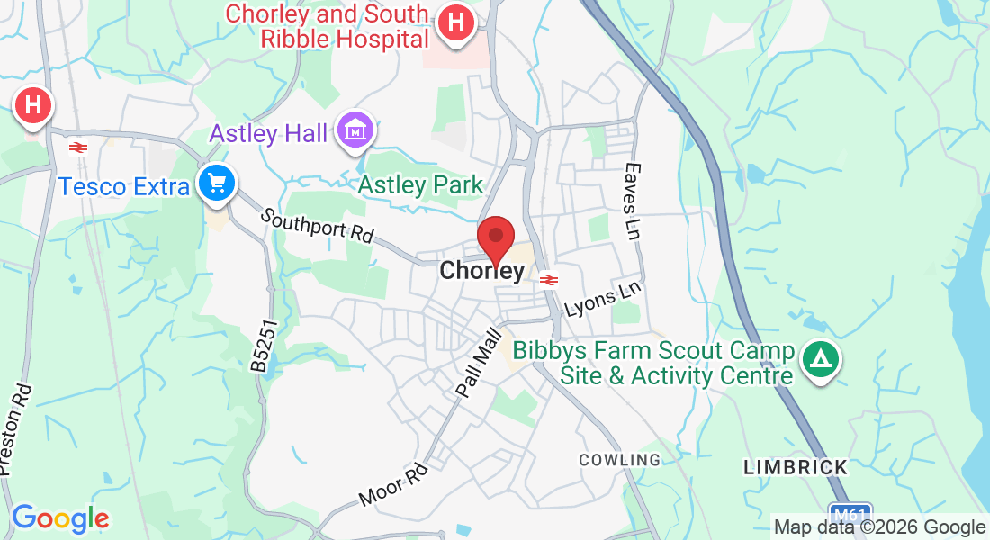 2 Fazakerley St, Chorley PR7 1BG, UK