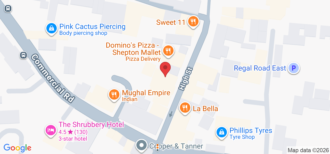 10 High St, Shepton Mallet BA4 5AN, UK