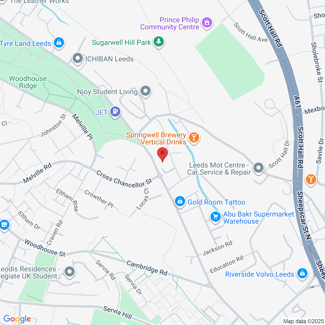 248 Meanwood Rd, Leeds LS7 2HZ, UK