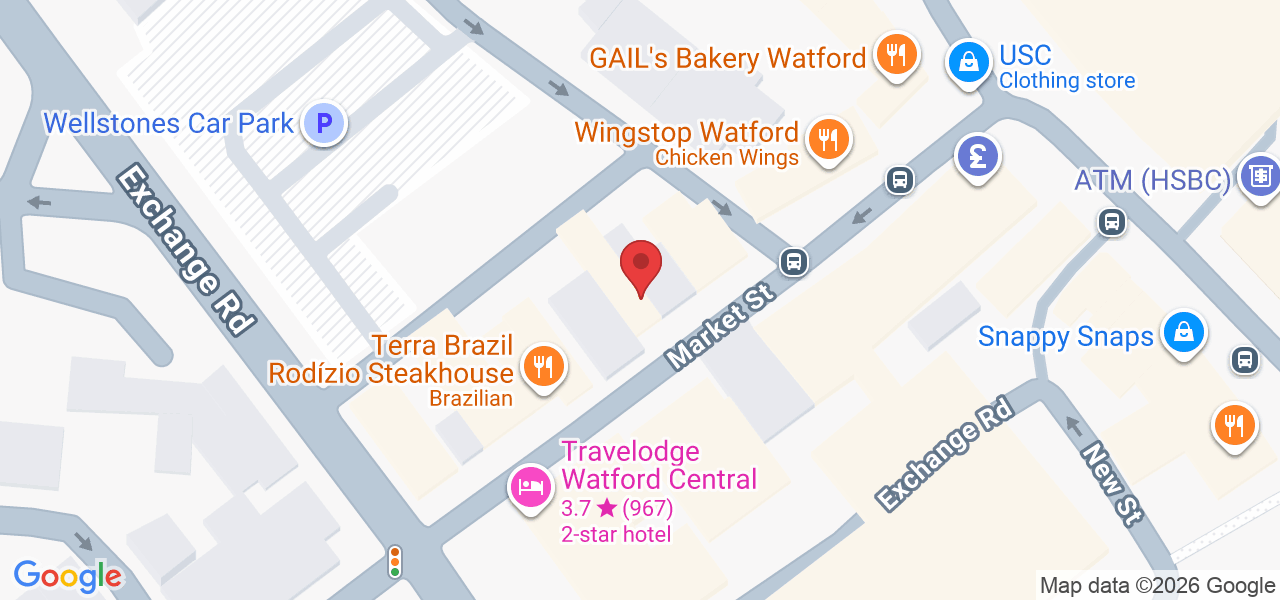 8A Market St, Watford WD18 0PD, UK