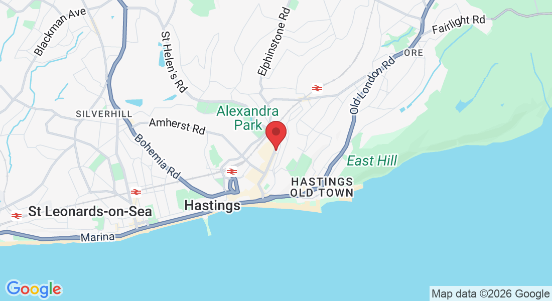 98 Queens Rd, Hastings TN34 1RL, UK