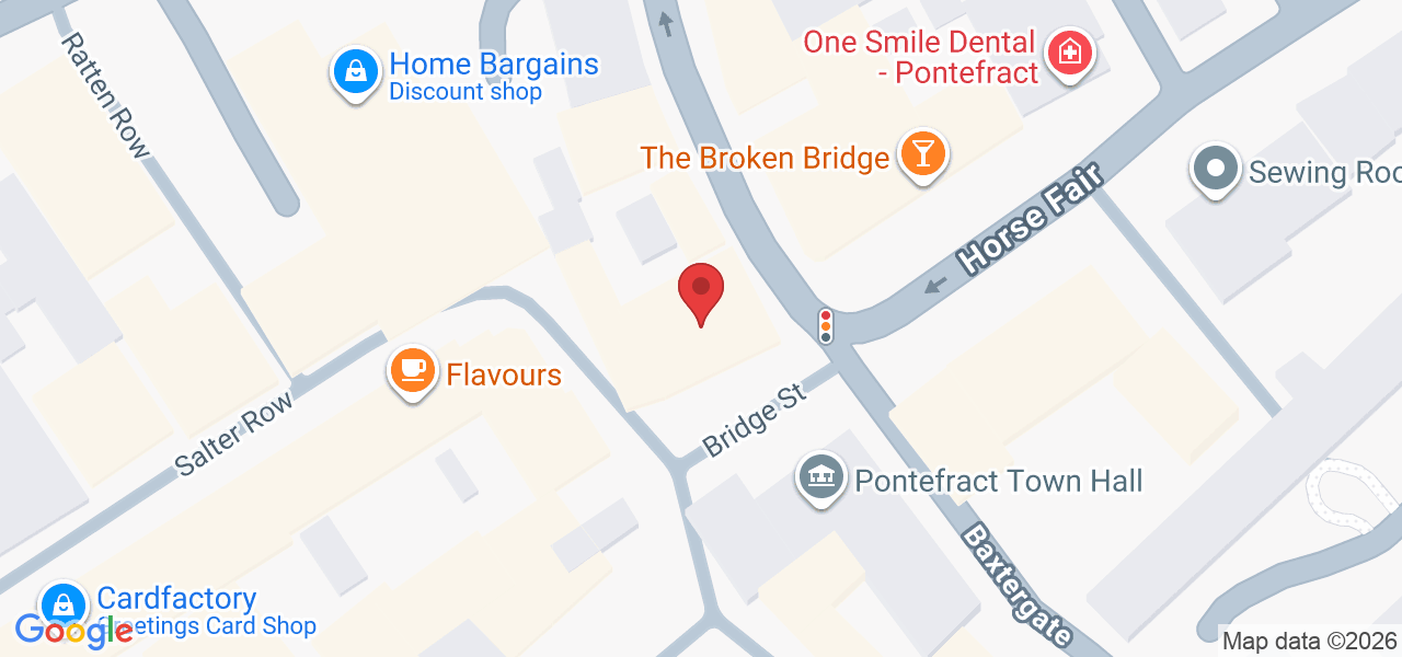 3 Bridge St, Pontefract WF8 1PG, UK