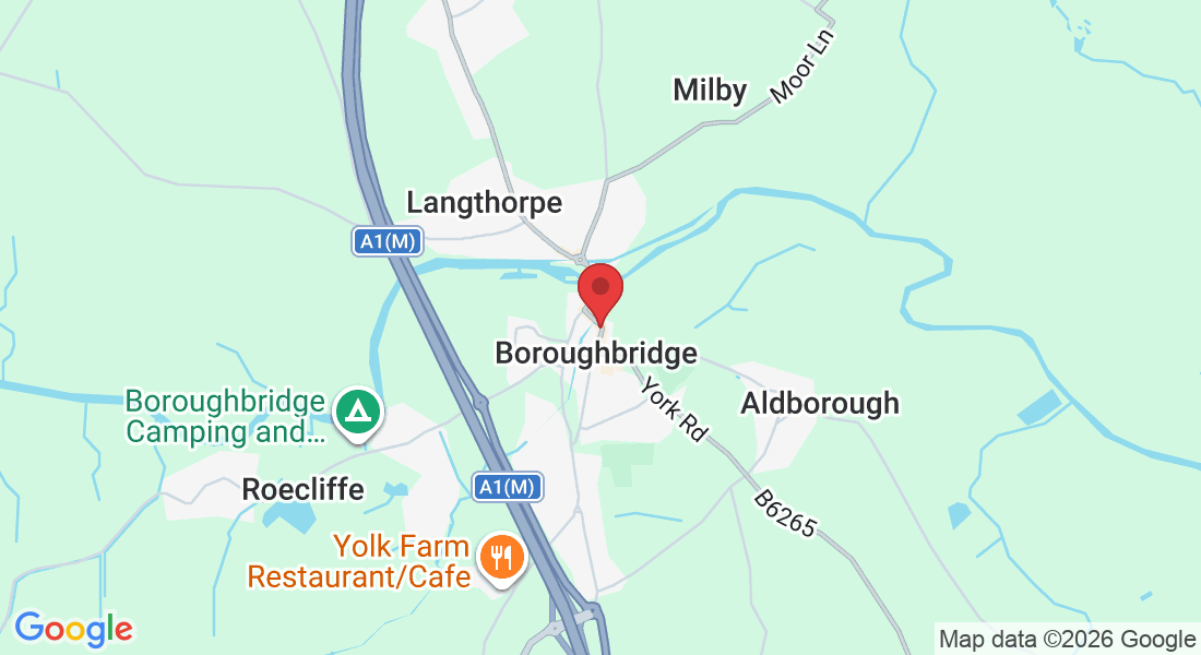 5 High St, Boroughbridge, York YO51 9AW, UK