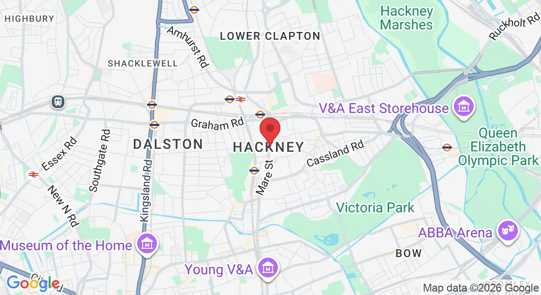 216-218 Mare St, London E8 3RD, UK