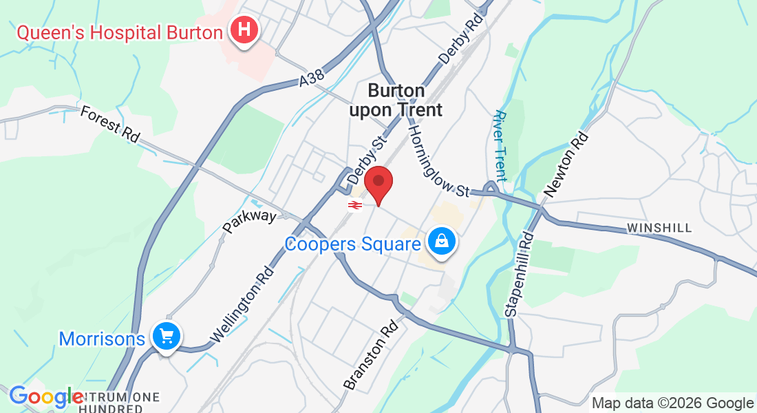 97 Station St, Burton upon Trent, Burton-on-Trent DE14 1BT, UK