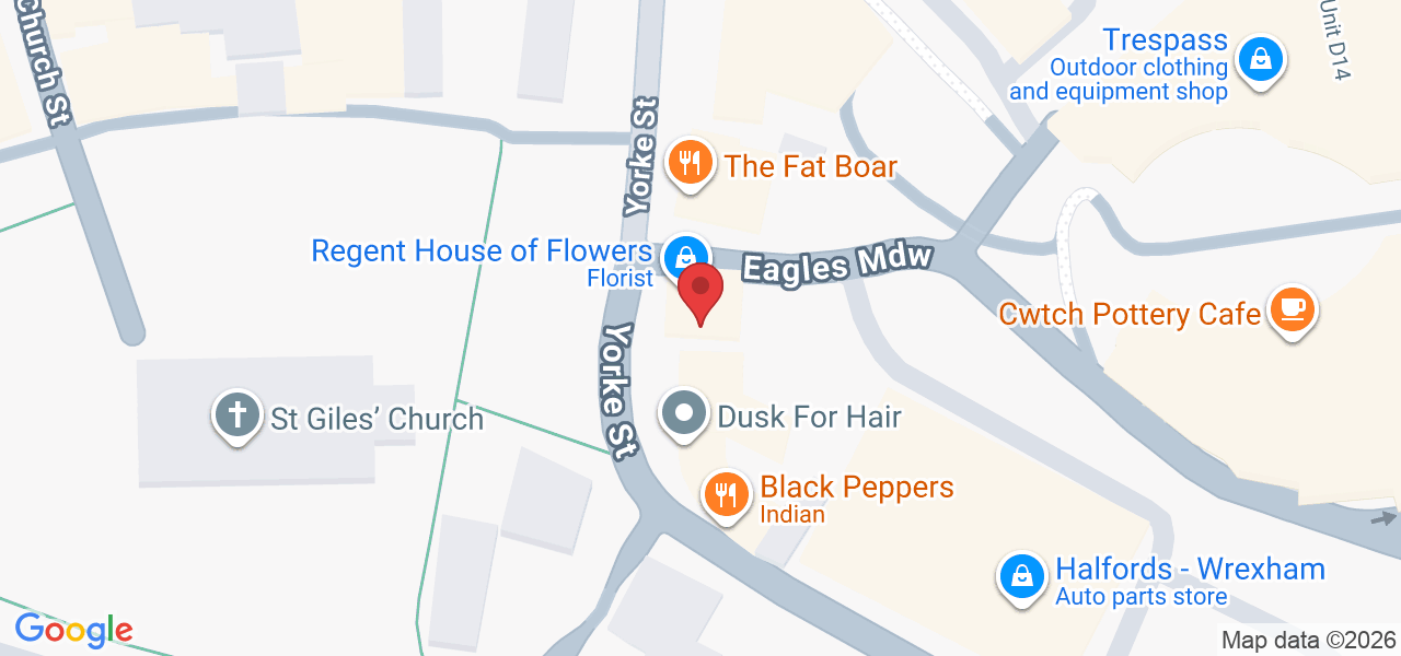 14 Yorke St, Wrexham LL13 8LW, UK