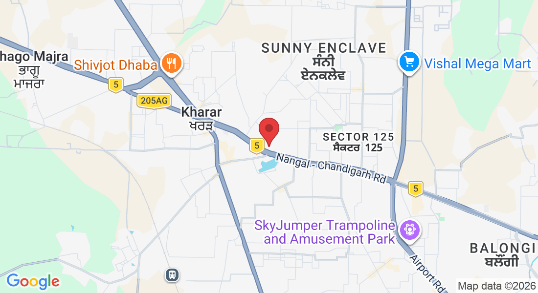 CITY HEART, SCO 90, BANSA WALI CHUNGI, opposite BANK SQUARE, Janta Nagar, Kharar, Punjab 140301, India