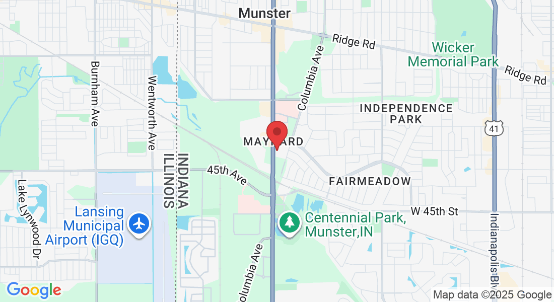 9245 Calumet Ave suite 201, Munster, IN 46321, USA