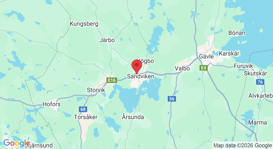 Verkstadsgatan 5b, 811 40 Sandviken, Sverige