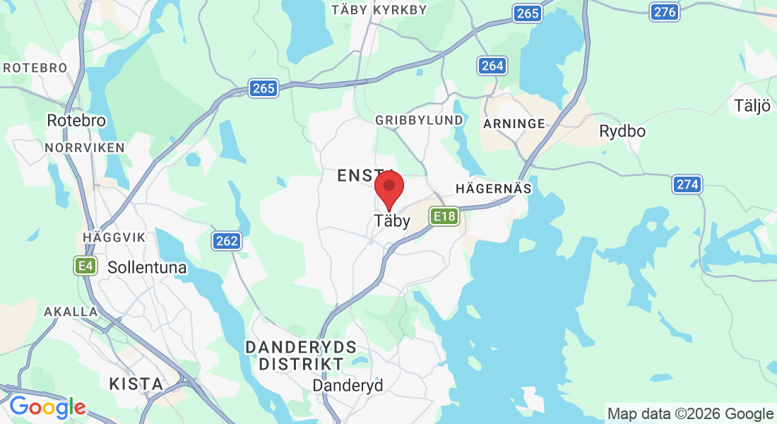 Esplanaden 26, 183 39 Täby, Sverige