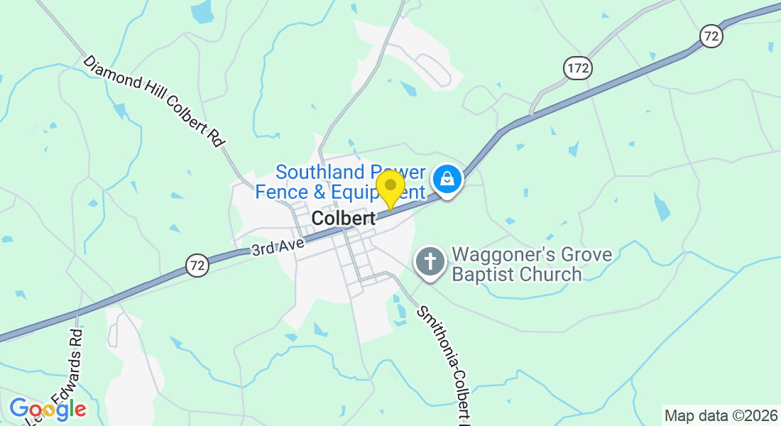 Colbert-Comer Rd, Colbert, GA, USA