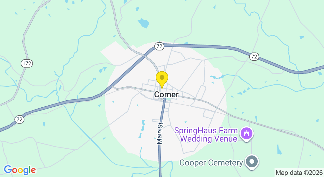 158 Gholston St, Comer, GA 30629, USA