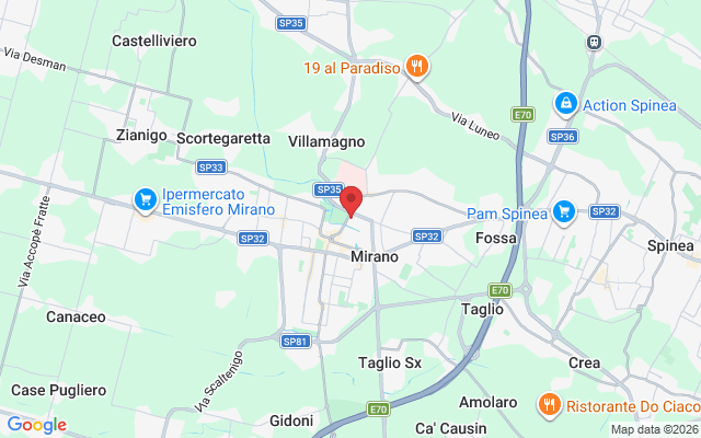 Via Cristoforo Colombo, 4, 30035 Mirano VE, Italia