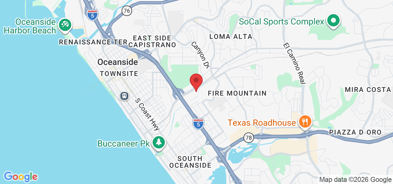 1833 Oceanside Blvd suite c, Oceanside, CA 92054, USA