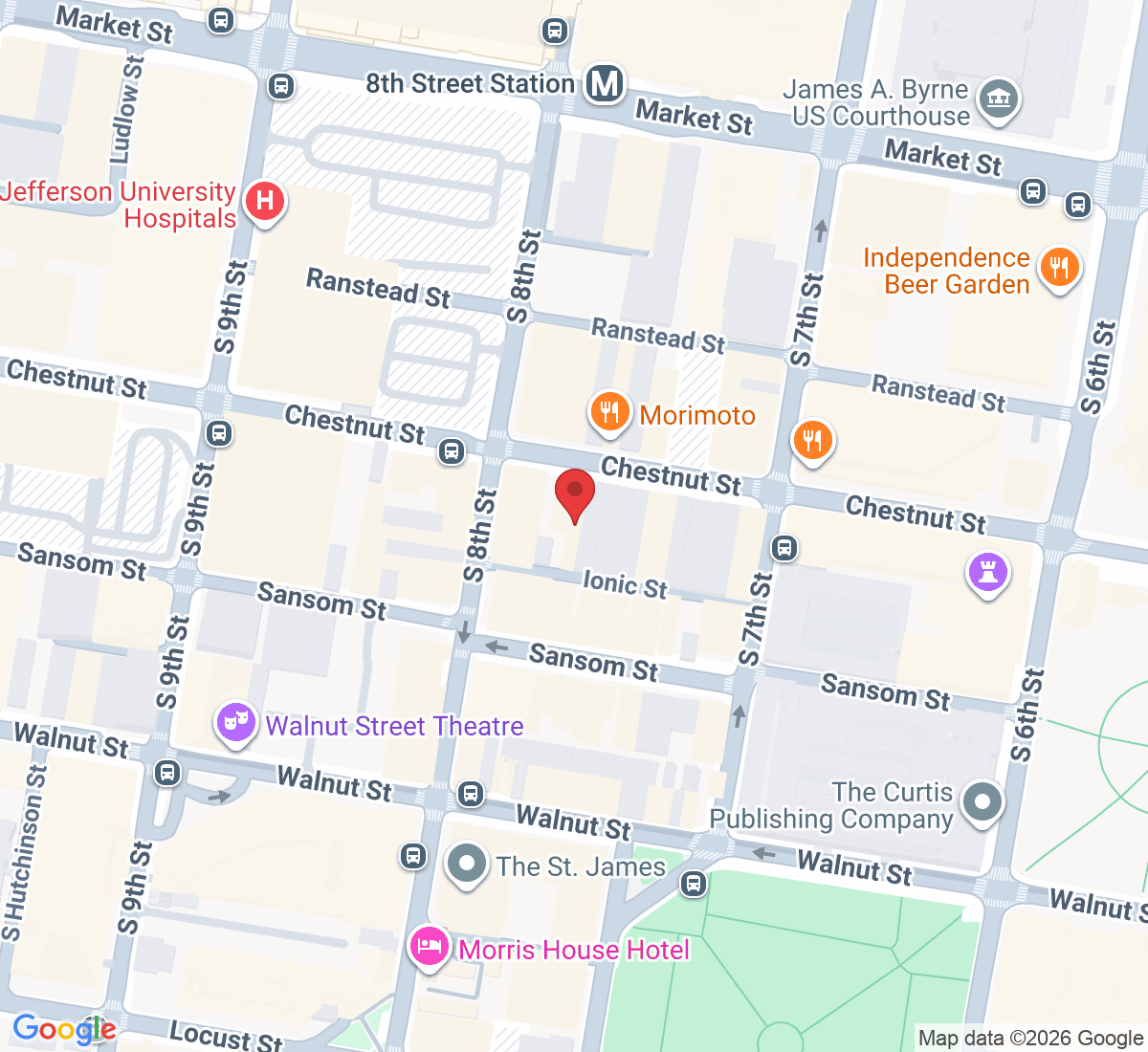 722 Chestnut St, Philadelphia, PA 19106, USA