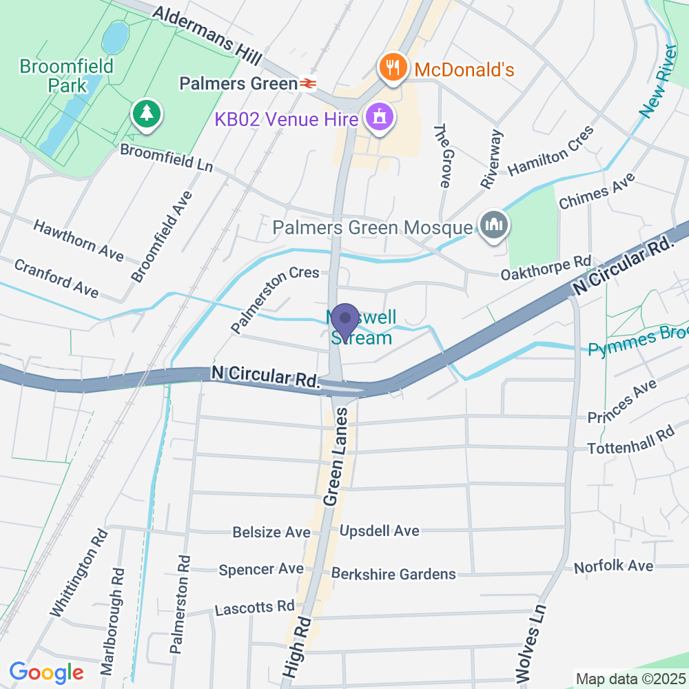 94 Green Lanes, London N13 5UP, UK