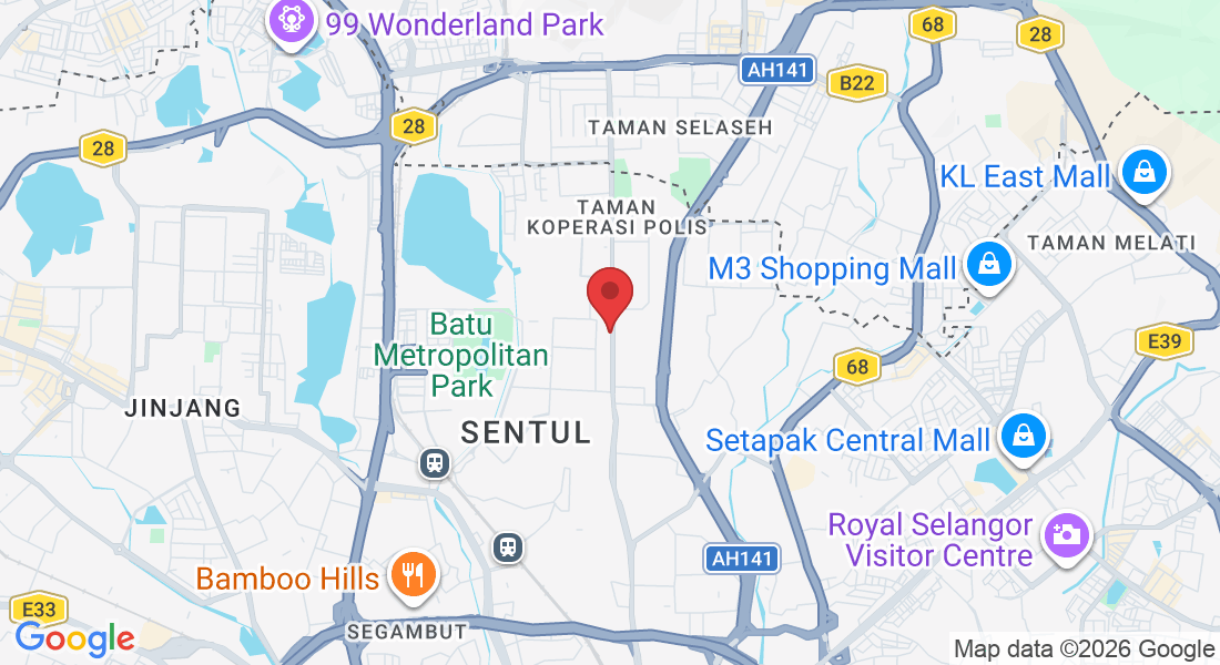 LOT 2, 39356, Lorong 2/12b, Kampung Batu Muda, 51100 Kuala Lumpur, Wilayah Persekutuan Kuala Lumpur, Malaysia