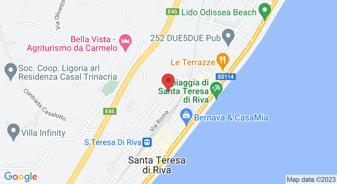 Via Roma, 57, 98028 Santa Teresa di Riva ME, Italia