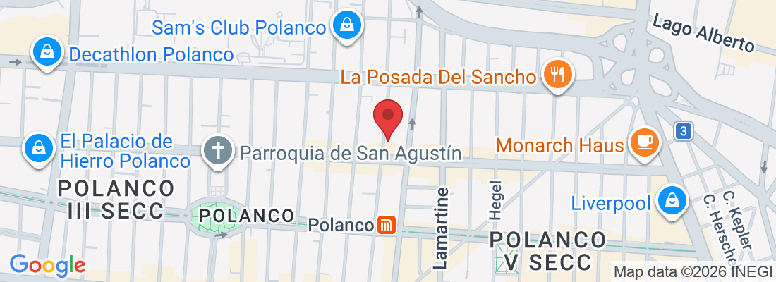 Temístocles 309, Polanco, Polanco IV Secc, Miguel Hidalgo, 11560 Ciudad de México, CDMX, México