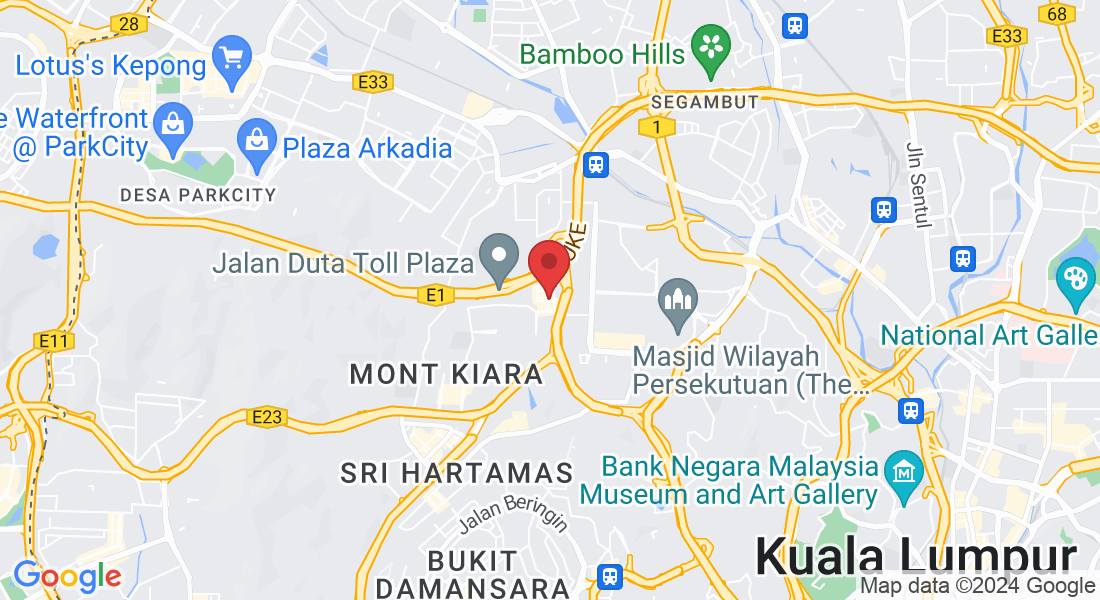 B1-1, Level B1, Blok L, Management Office @ L, Jalan Solaris, Solaris Mont Kiara, 50480 Kuala Lumpur, Wilayah Persekutuan Kuala Lumpur, Malaysia