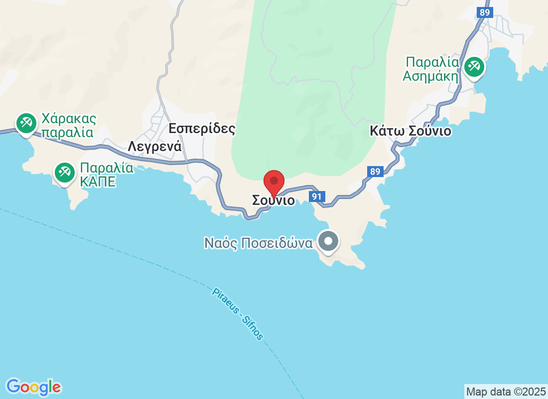 Σούνιο, Ελλάδα