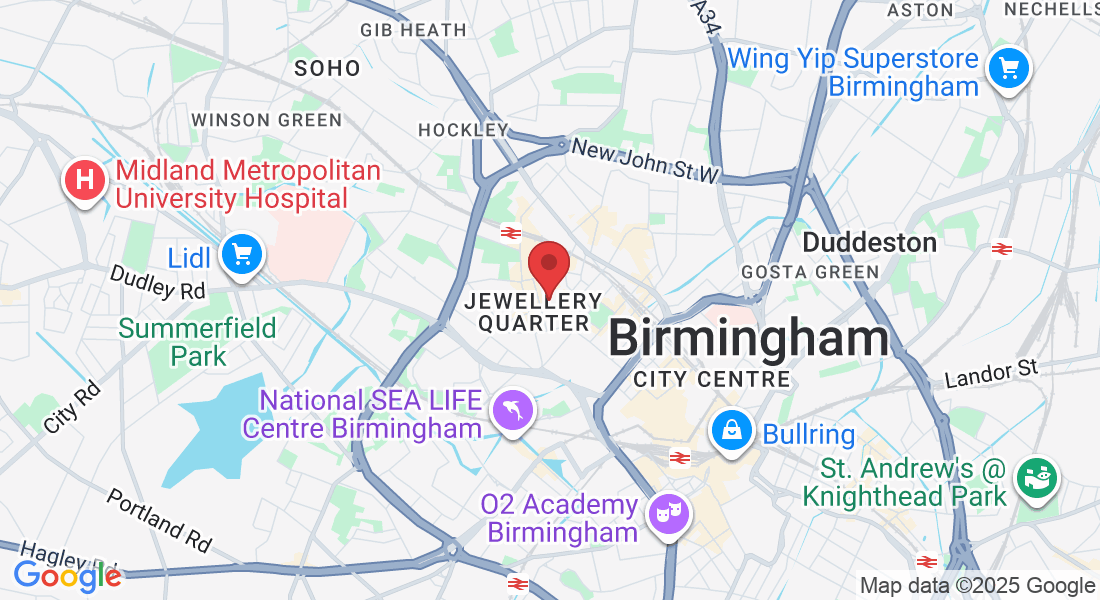 24-26 Regent Pl, Birmingham B1 3NJ, UK