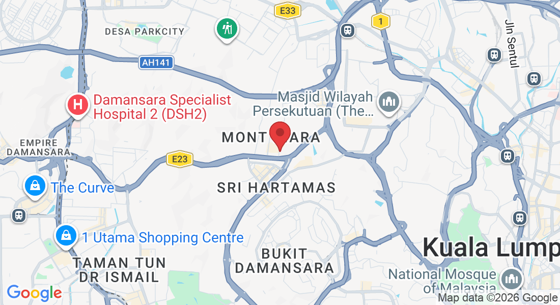 1, Jalan Kiara, Mont Kiara, 50480 Kuala Lumpur, Wilayah Persekutuan Kuala Lumpur, Malaysia