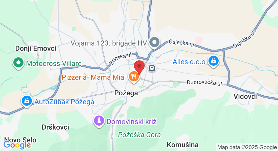 Ul. Stjepana Radića 8, 34000, Požega, Hrvatska