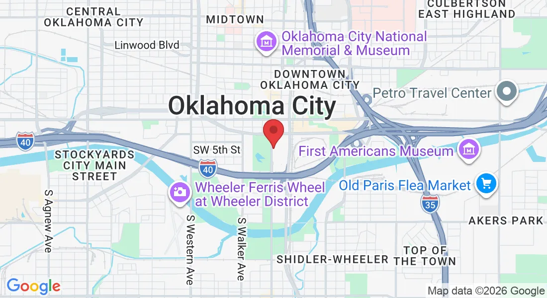 100 Mick Cornett Dr, Oklahoma City, OK 73109, USA