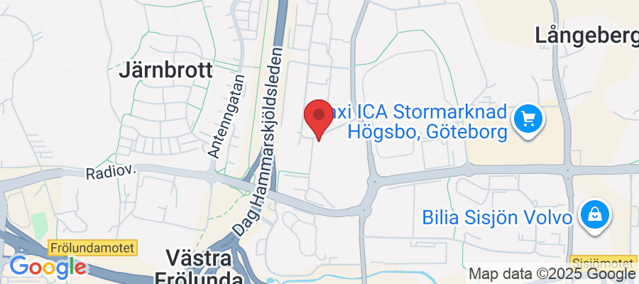 F O Petersons g 6, 421 31 Västra Frölunda, Sweden