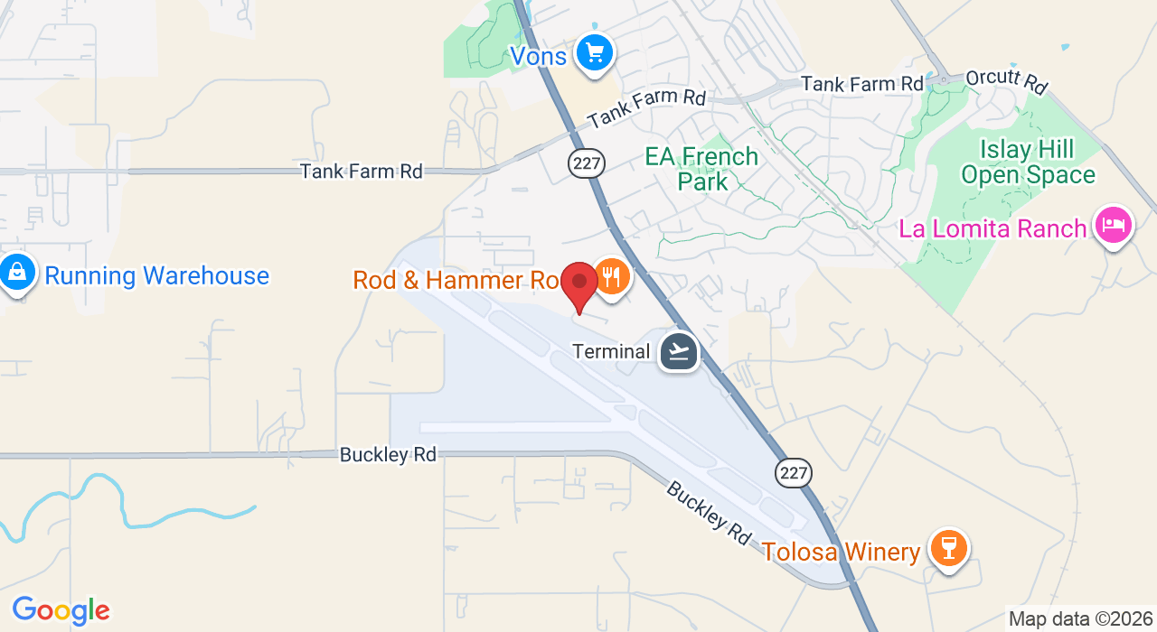 805 Aerovista Pl suite 104, San Luis Obispo, CA 93401, USA