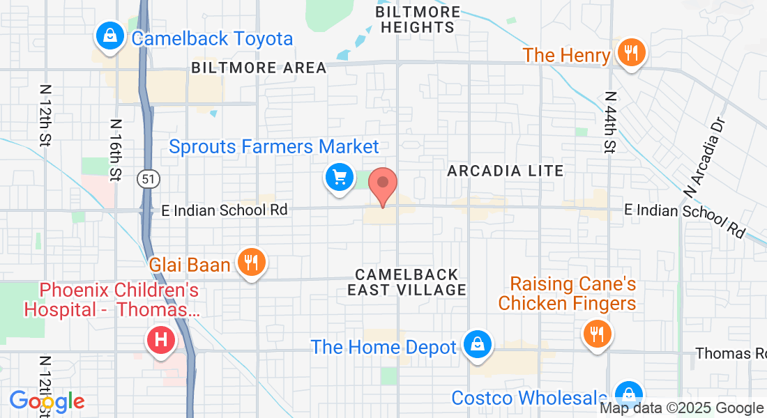 3115 E Indian School Rd, Phoenix, AZ 85016, USA
