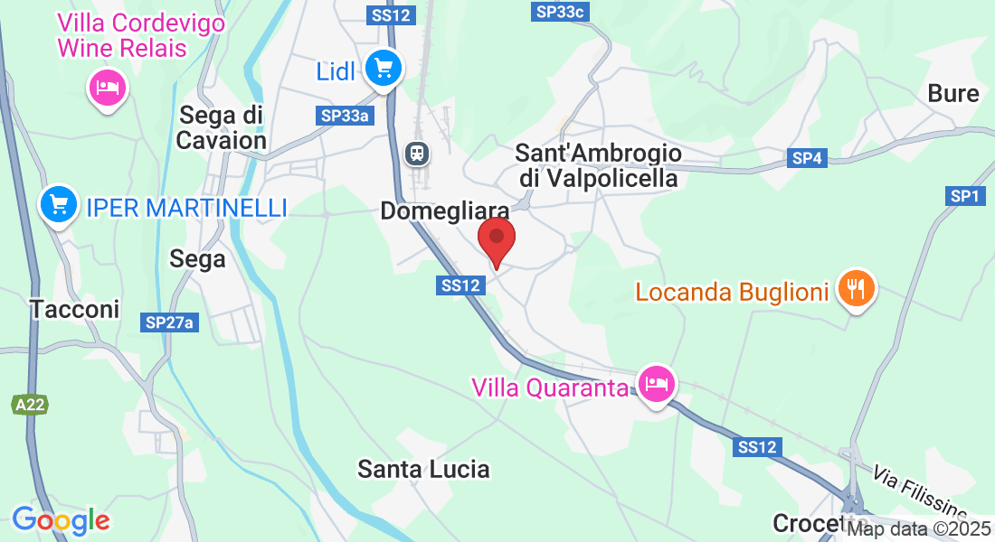 Via Chiesa Nuova, 47, 37015 Domegliara VR, Italy