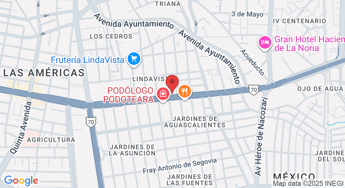 Av de la Convención de 1914 Sur 804, Jardines de Aguascalientes, 20270 Aguascalientes, Ags., México